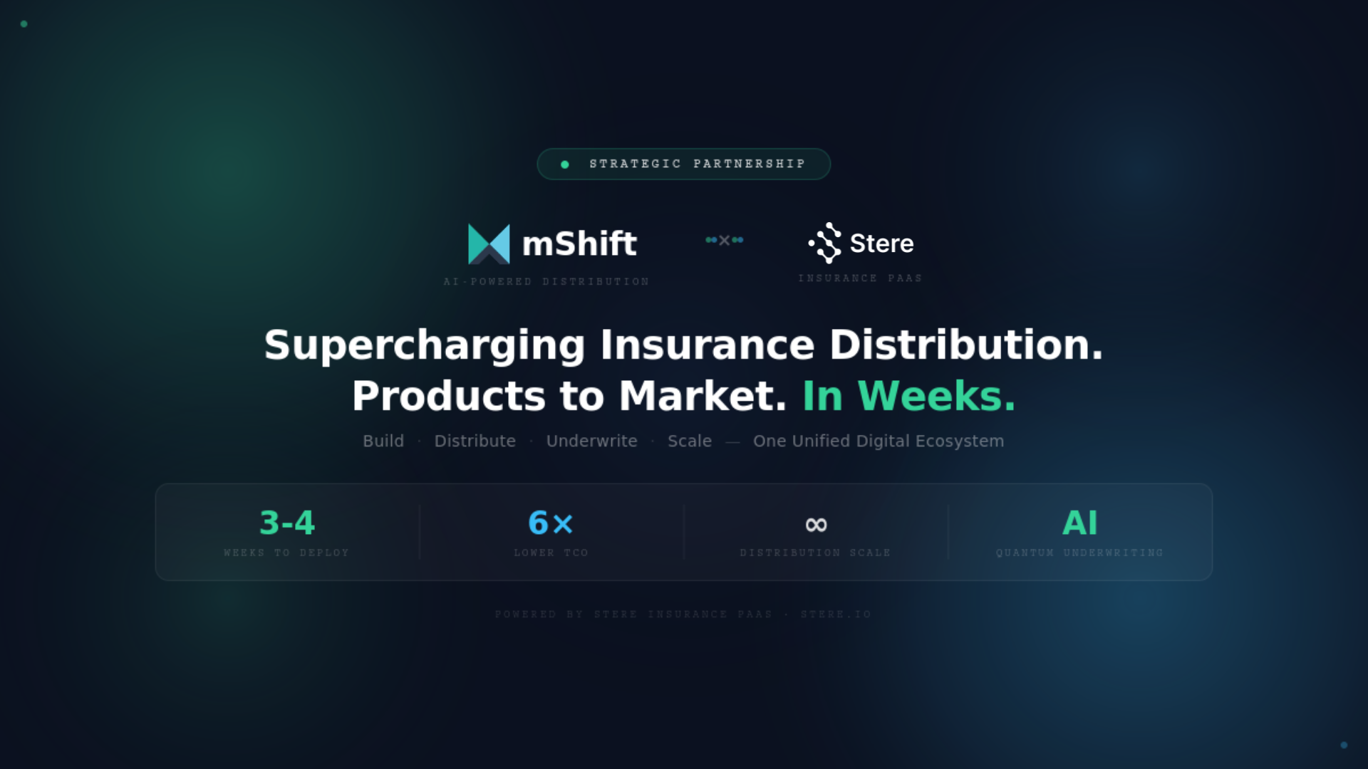 Supercharging Insurance Distribution: Stere Partners with mShift