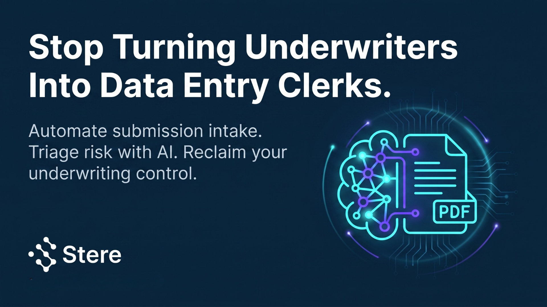 Automating the Noise: AI Triage and the Modern UW Workbench
